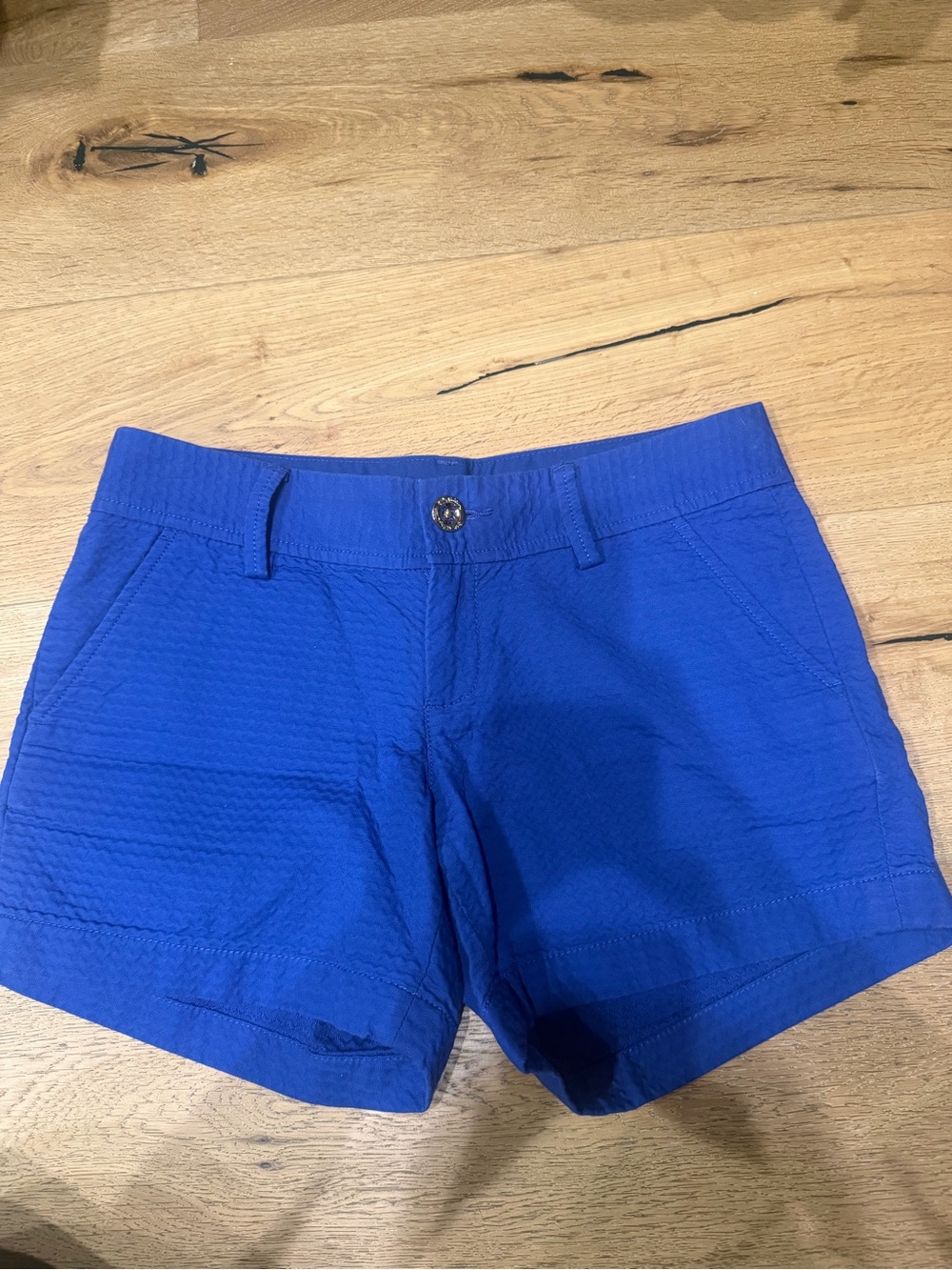 Lilly Pulitzer Callahan Blue Shorts 0